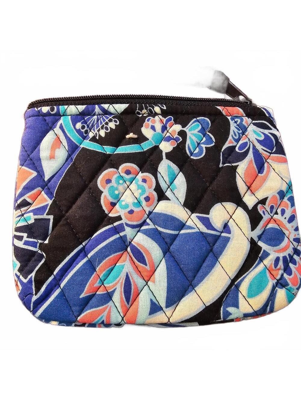 Vera Bradley Lotus Flower Swirl large zippered coin purse